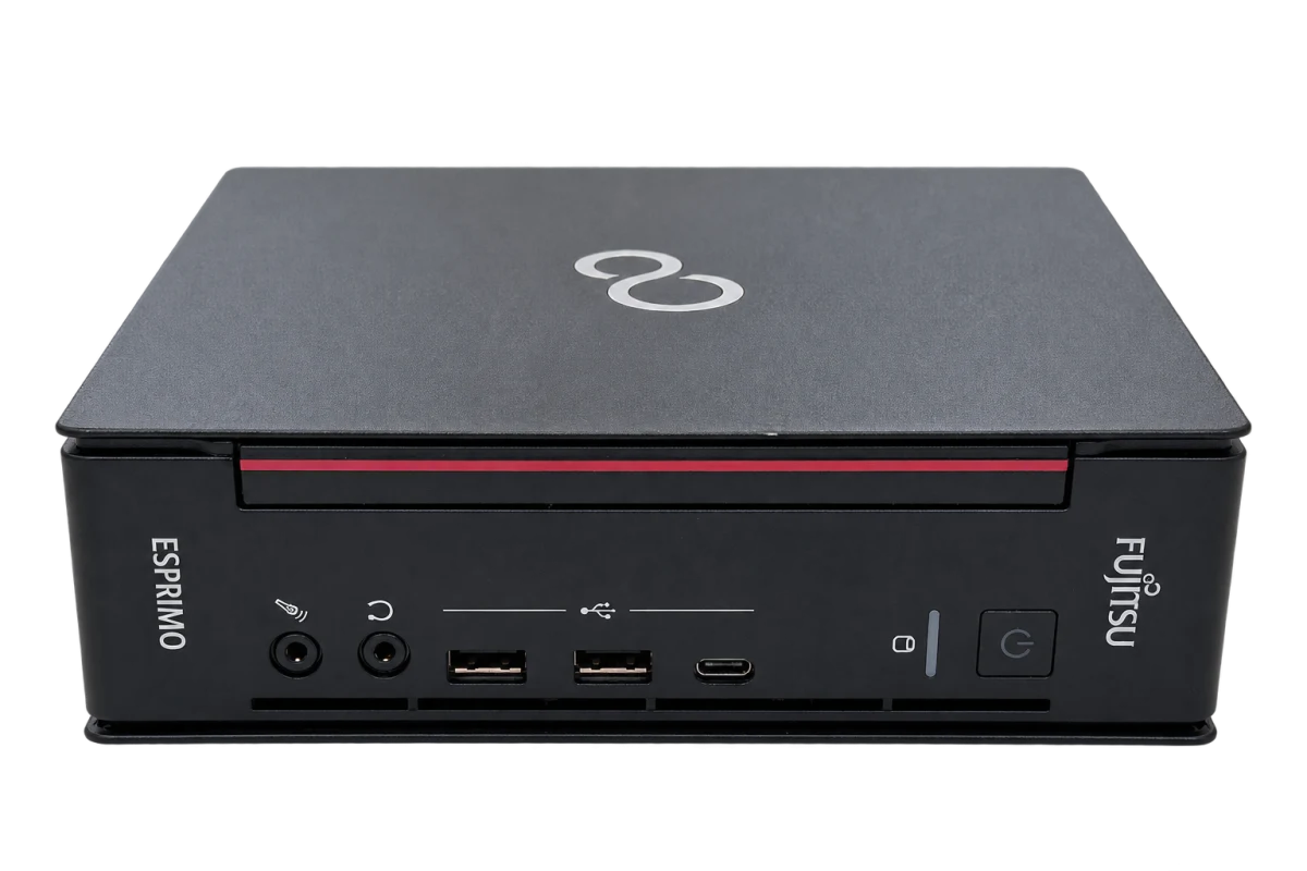 Fujitsu ESPRIMO Q958 – Vorderansicht, freigestellt