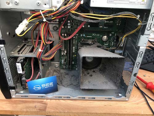 Computer Innenreinigung 